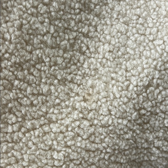 LOFT Cream Teddy Jacket with Wide Lapel Collar - Picture 13 of 13